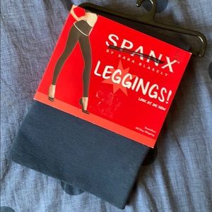 Navy Spanx Leggings